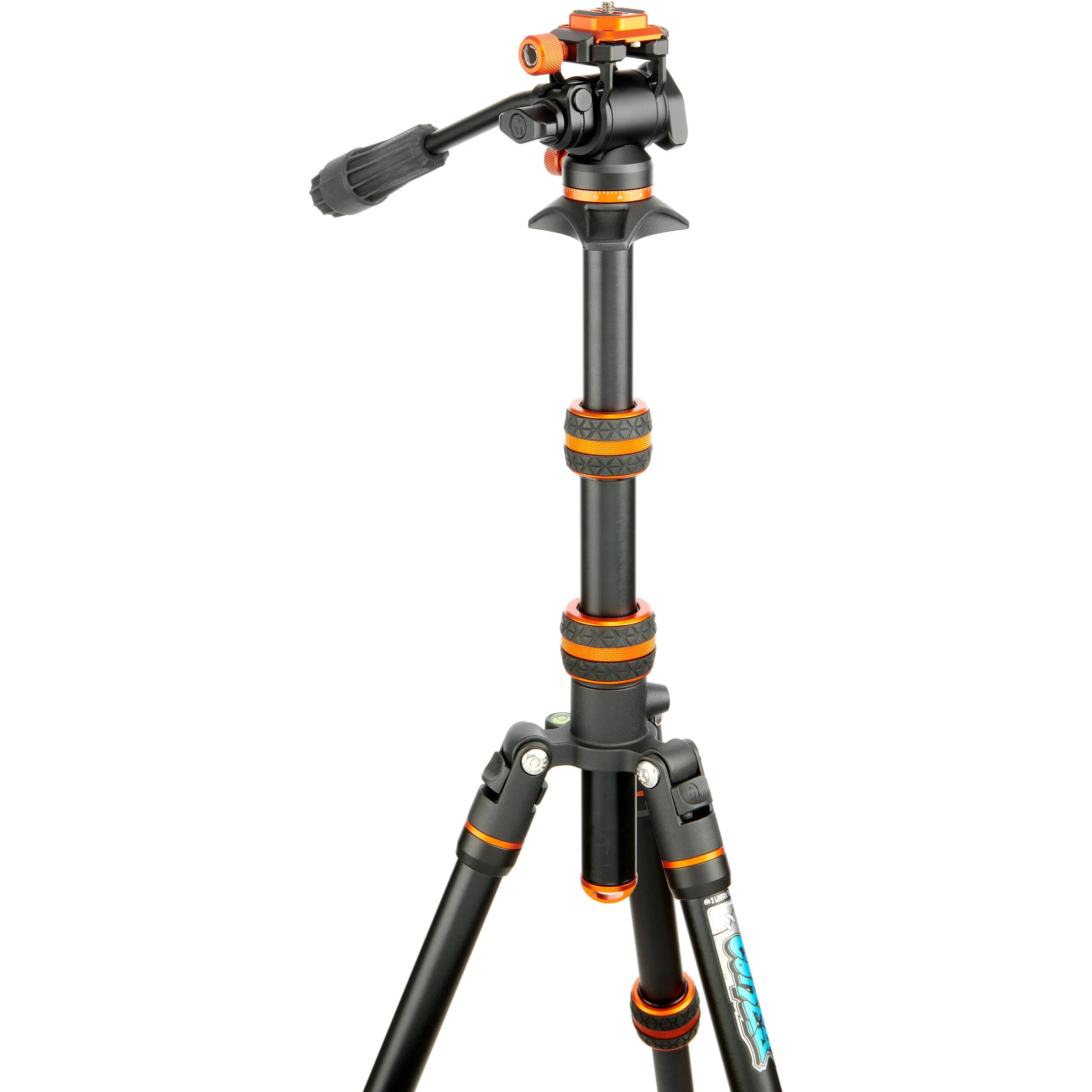 3 Legged Thing Punks 2.0 Corey Video Lava Tripod System (Black with Copper Accents) - Image 3