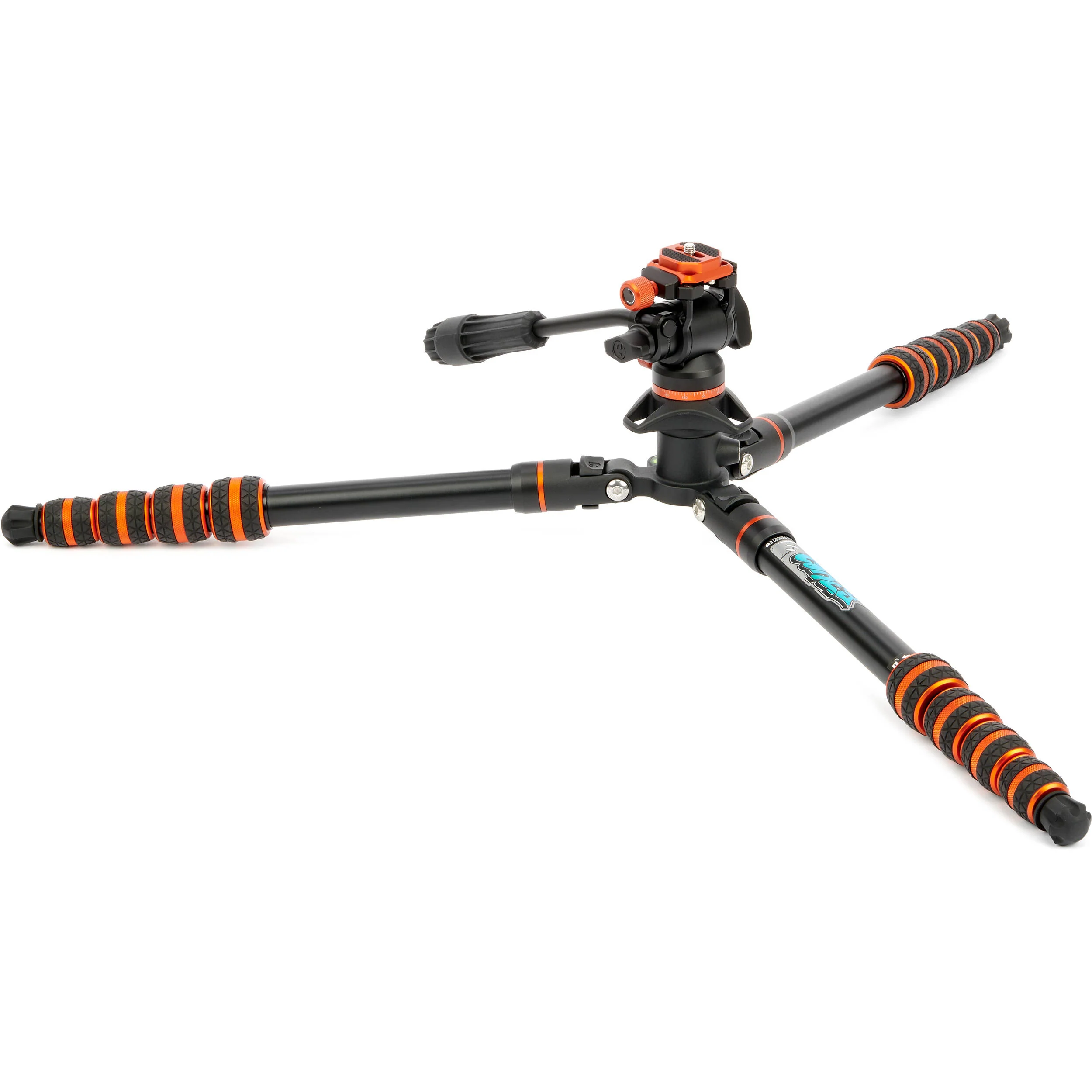 3 Legged Thing Punks 2.0 Corey Video Lava Tripod System (Black with Copper Accents) - Image 4