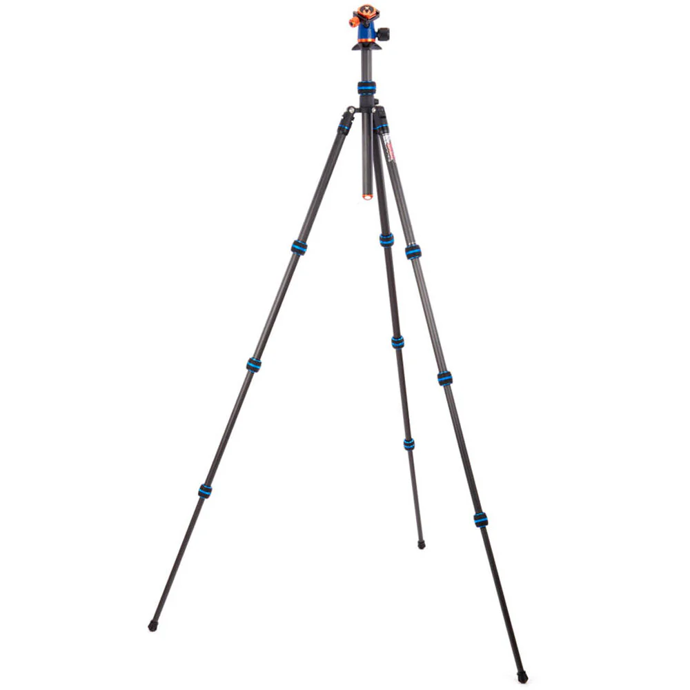 3 Legged Thing Punks Billy 2.0 Carbon Fiber Tripod with AirHed Neo 2.0 Ball Head (Blue) - Image 3
