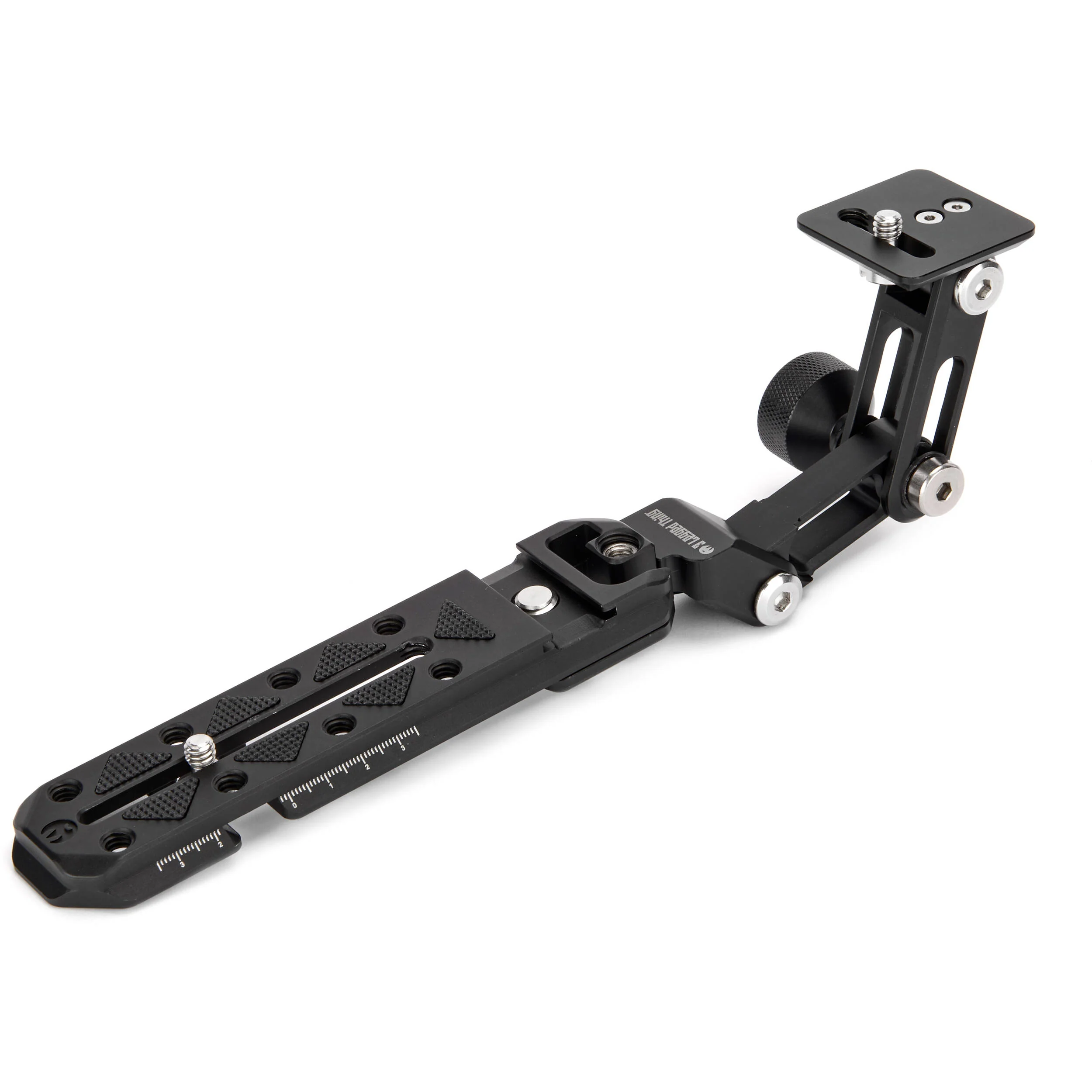 3 Legged Thing Ultra Plate Multifunctional Arca-Type QR Plate with Thingy Camera Platform (6", Matte Black) - Image 2