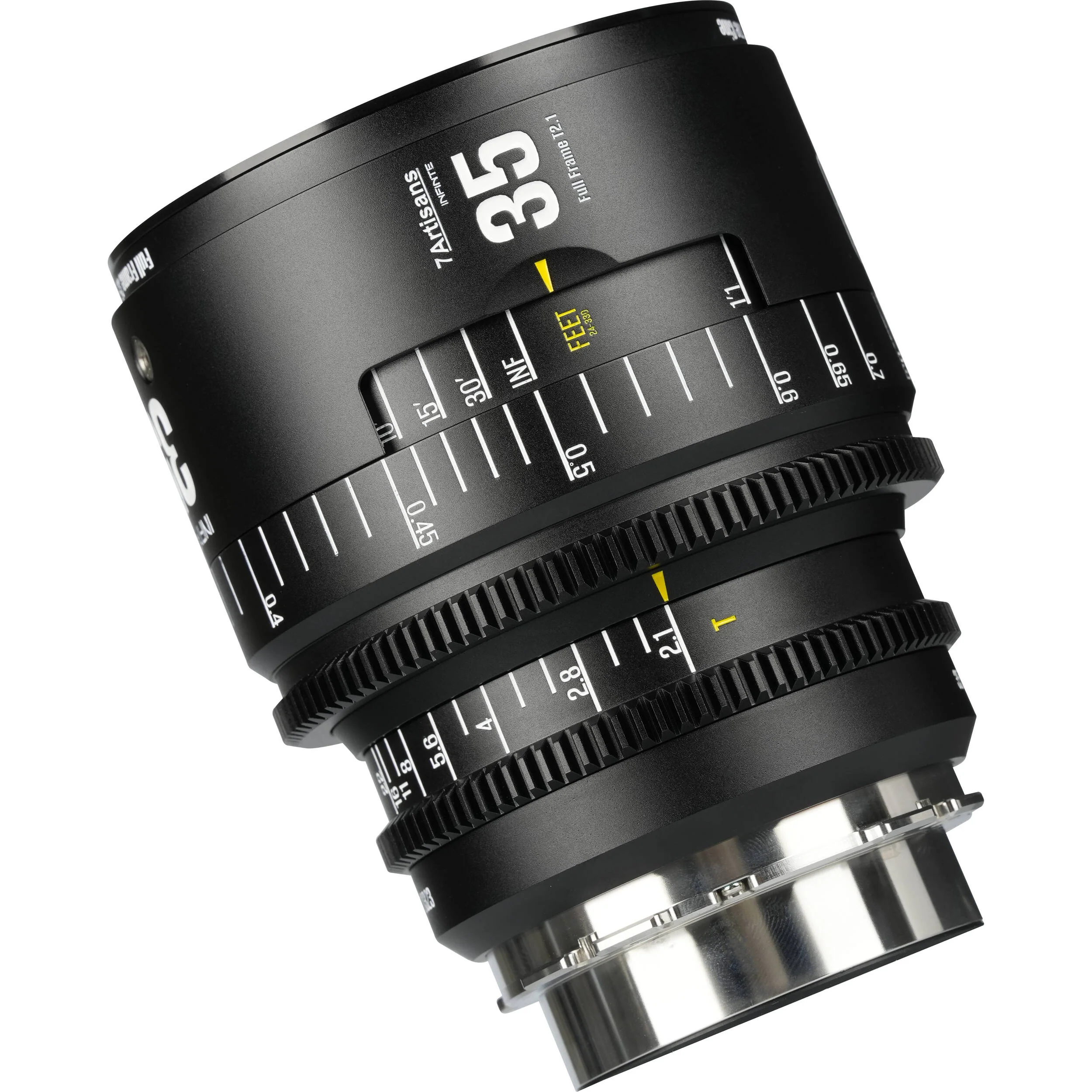 7Artisans INFINTE 35mm T2.1 Cine Lens (Canon EF, Black) - Image 2