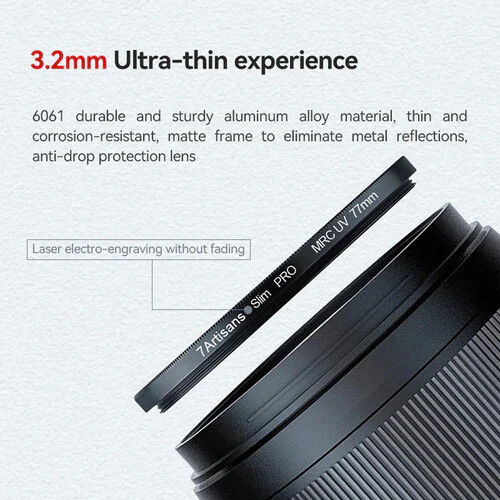 7artisans Photoelectric 72mm MRC-UV Filter - Image 6