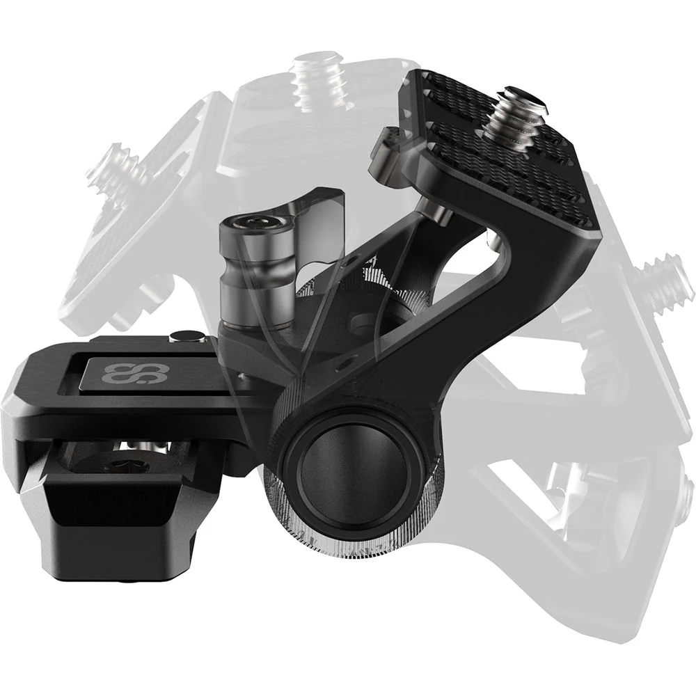 8Sinn Monitor Holder with 1/4"-20 Mounting Thread and 2.4" NATO Safety Rail - Image 5