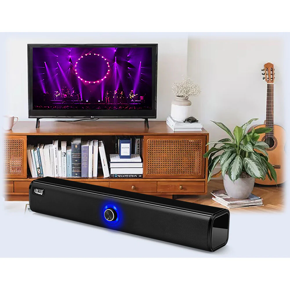 Adesso Xtream S6 Bluetooth and 3.5mm Stereo Multimedia Soundbar Speaker - Image 6