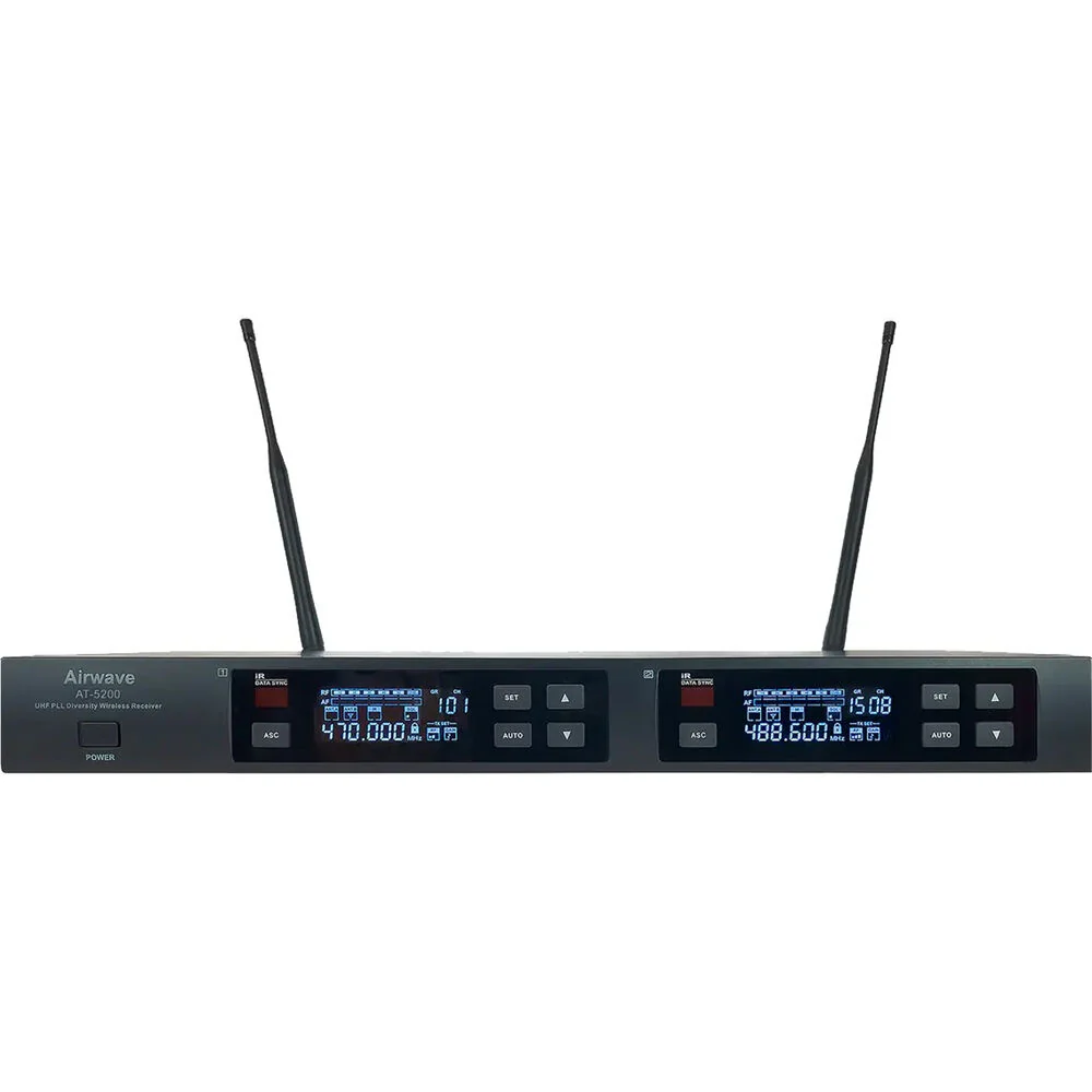 Airwave Technologies AT-5210 2-Person Digital Wireless Handheld Microphone System (A: 470 to 489 MHz) - Image 2