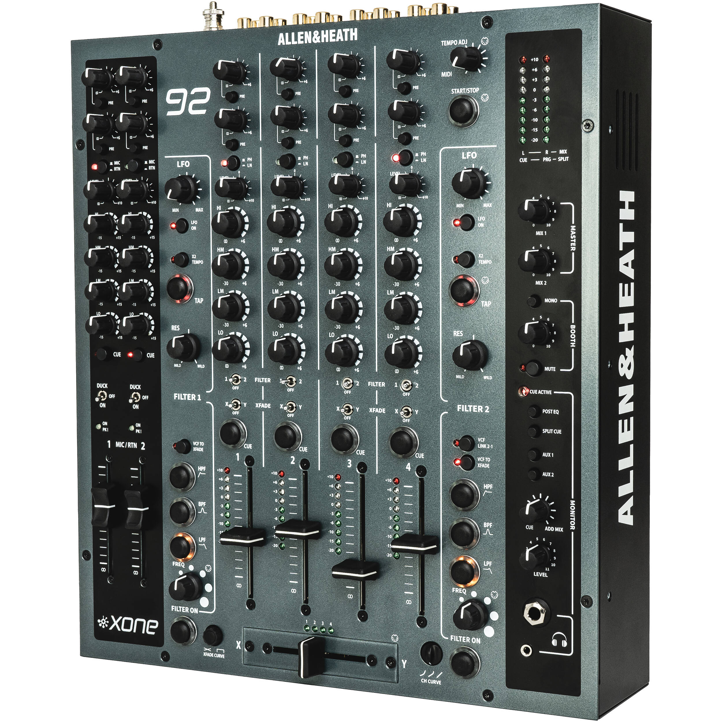 Allen & Heath XONE:92 MK2 Professional 4+2 Channel Analog DJ Mixer - Image 4
