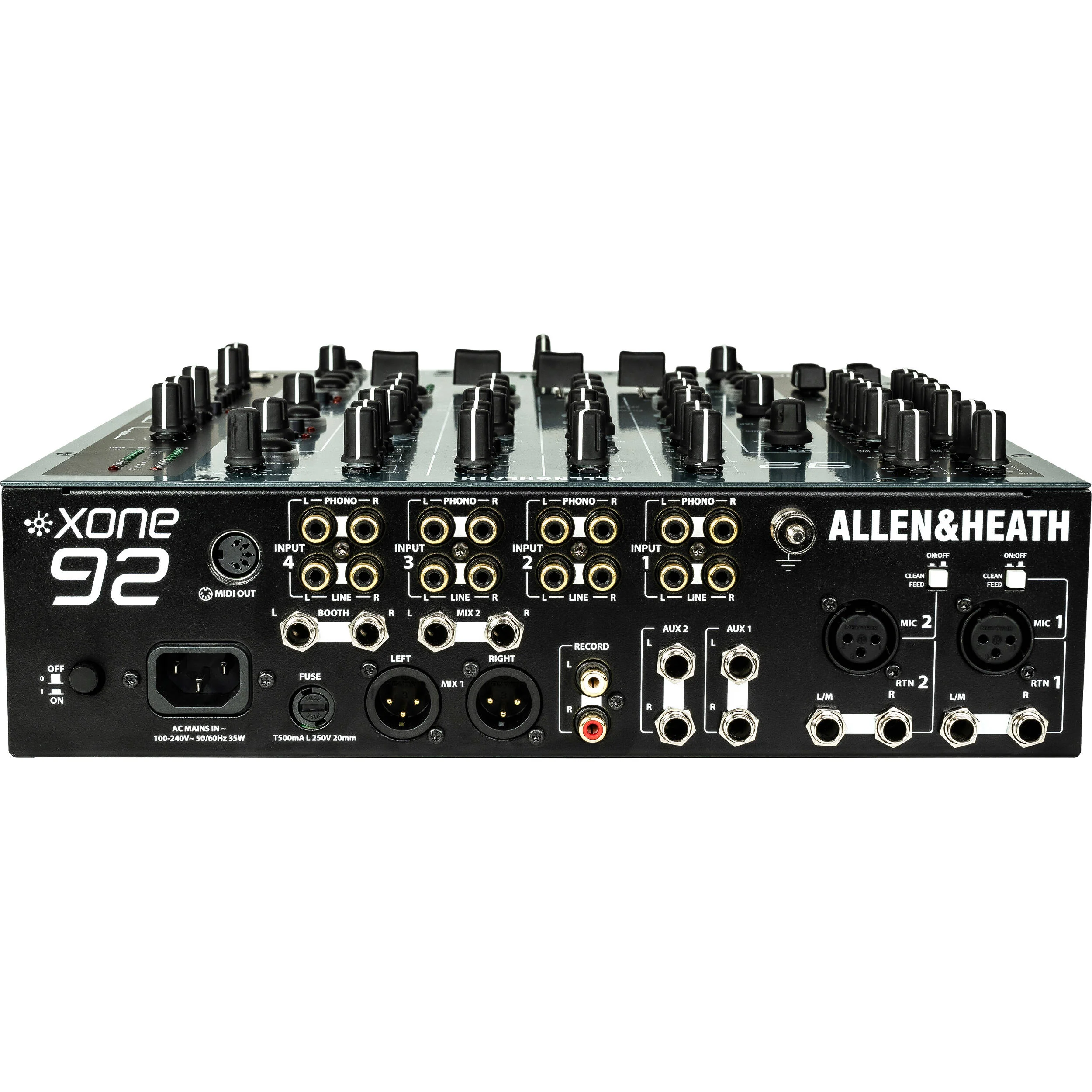 Allen & Heath XONE:92 MK2 Professional 4+2 Channel Analog DJ Mixer - Image 6
