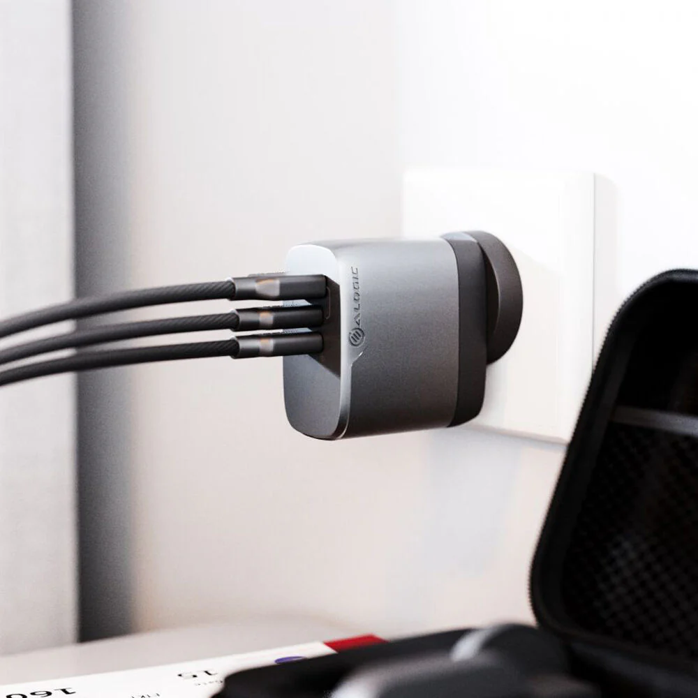 ALOGIC Rapid Power 3-Port 67W Multi-Country GaN Charger - Image 4
