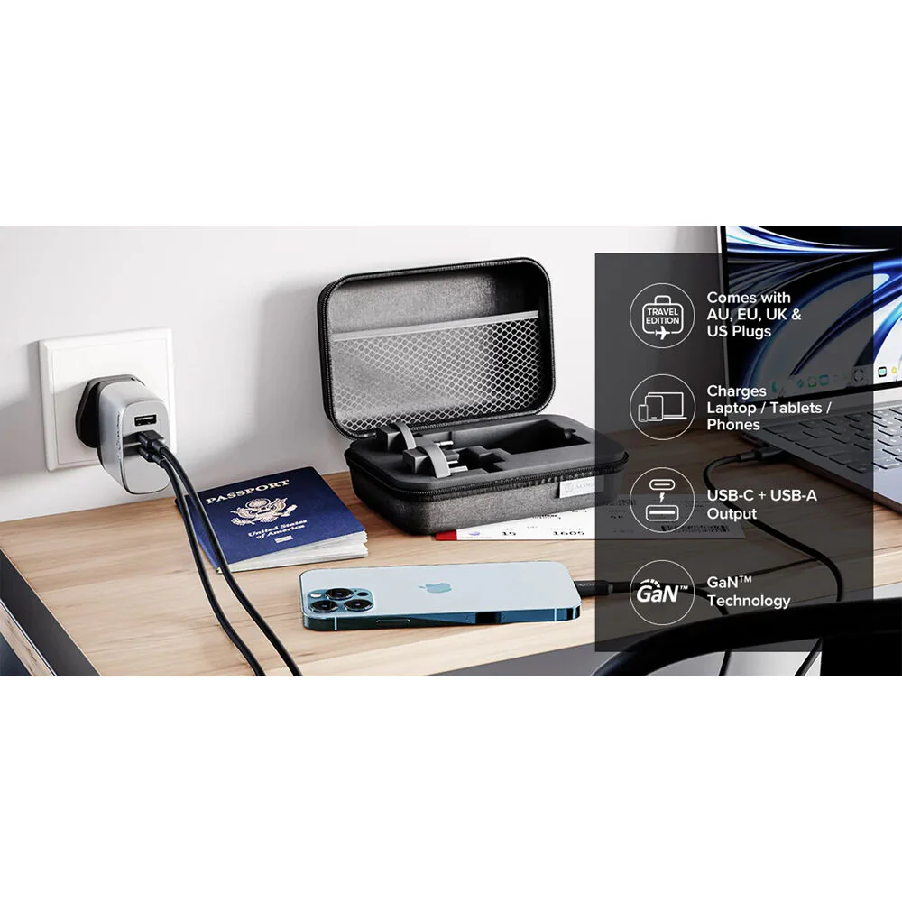 ALOGIC Rapid Power 3-Port 67W Multi-Country GaN Charger - Image 5