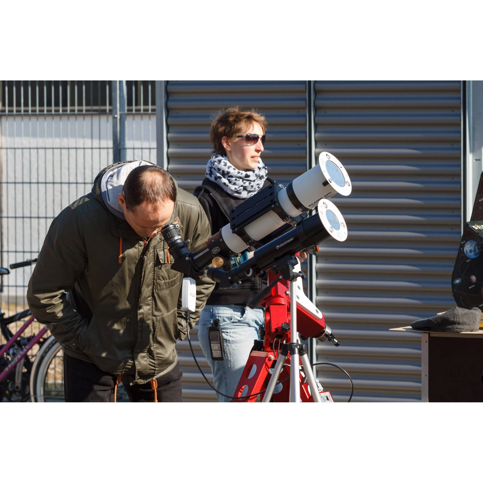 Alpine Astronomical 120mm ASTF Baader AstroSolar 5.0 White-Light Solar Filter for Telescopes - Image 5