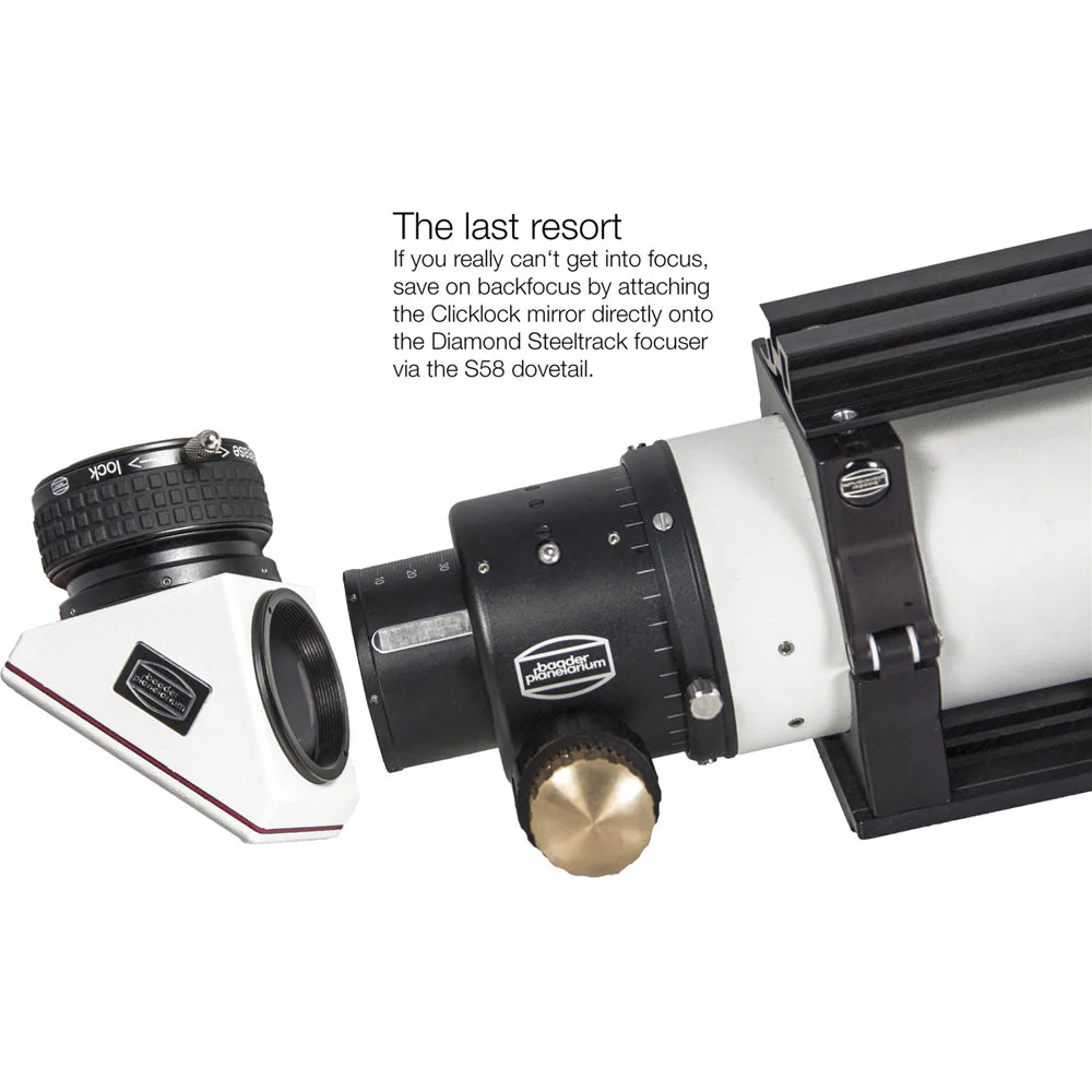 ALPINE ASTRONOMICAL 2" Newtonian Diamond Steeltrack Focuser, 40mm Travel, Universal Base - Image 10