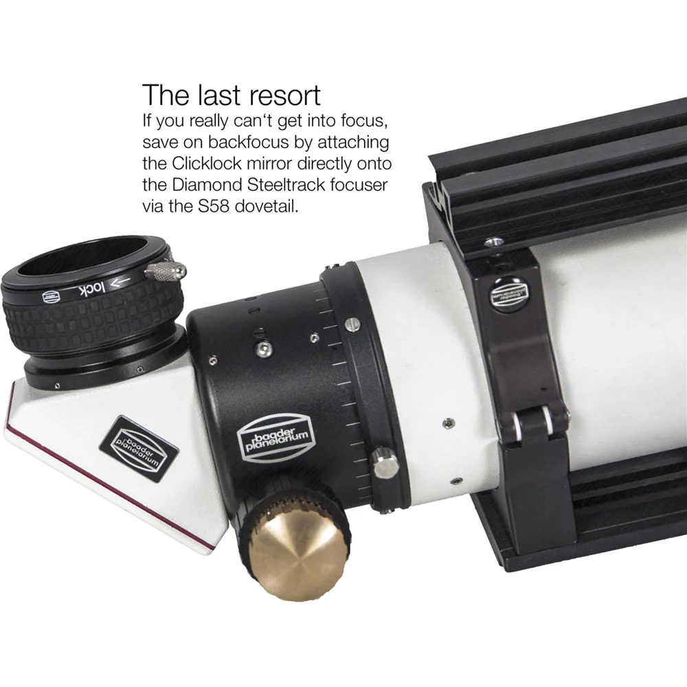 ALPINE ASTRONOMICAL 2" Newtonian Diamond Steeltrack Focuser, 40mm Travel, Universal Base - Image 12
