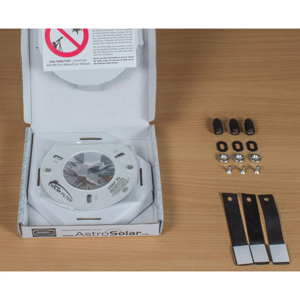 ALPINE ASTRONOMICAL 50mm Baader AstroSolar White-Light Solar Filter for Binoculars (Single) - Image 5