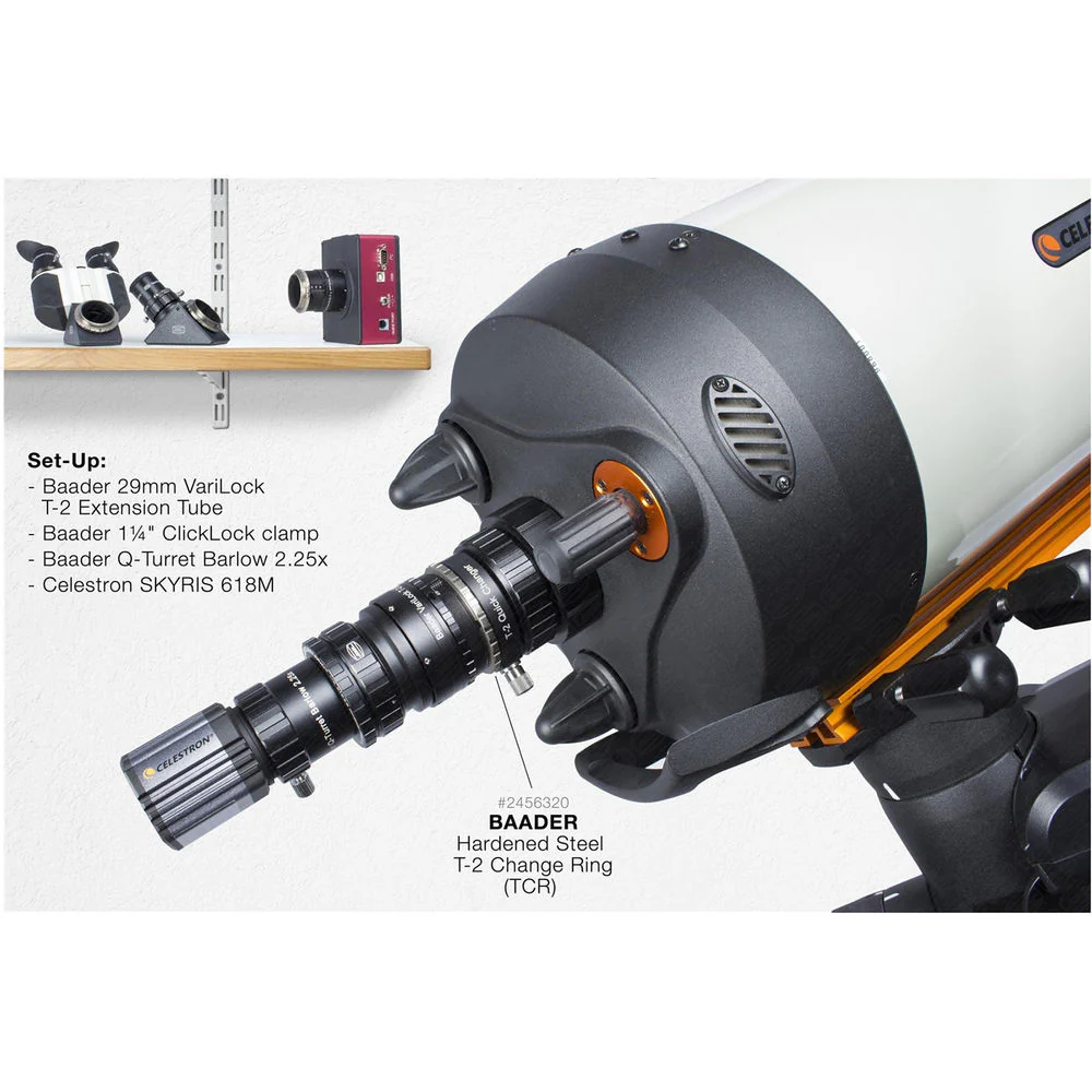 Alpine Astronomical Baader 2.25x/1.3x Classic Q-Barlow (1.25") - Image 7