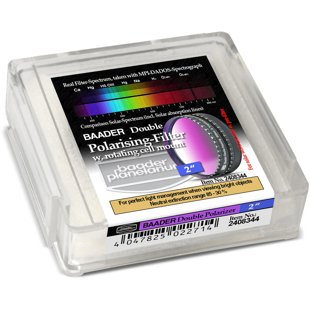 ALPINE ASTRONOMICAL Baader Double Polarization Filter (2") - Image 3