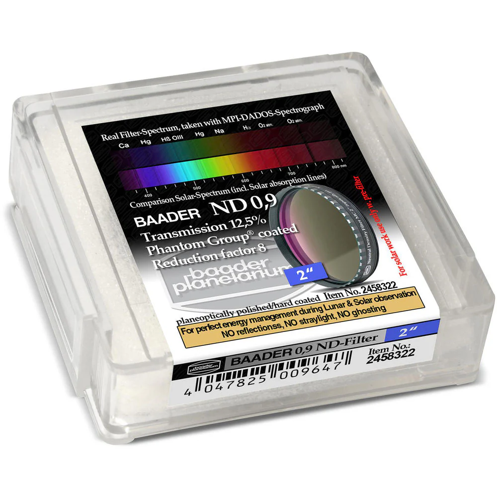 ALPINE ASTRONOMICAL Neutral Density 0.9 Filter (2") - Image 3