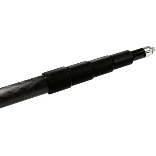 Ambient Recording QP5130-CCMB QP5 Carbon Fiber 5-Section Cabled Boompole (Mono, Bottom Outlet, 4.4 to 17.5') - Image 3