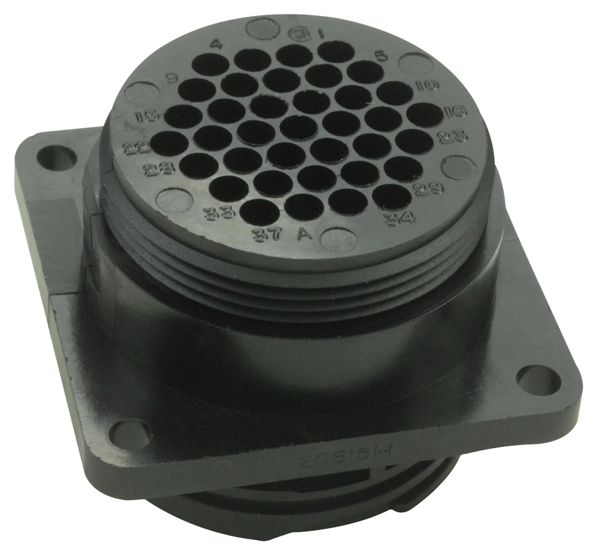 AMP - TE Connectivity 206404-1 206404-1 Circular Conn Rcpt 16POS Crimp New - Image 2