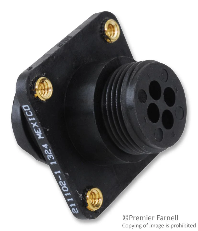 AMP - TE Connectivity 211102-1 211102-1 Circular Connector Receptacle Size 11 - Image 2