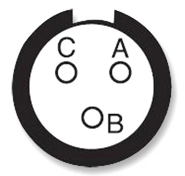 Amphenol Aerospace D38999/26KA98BN D38999/26KA98BN Circular Connector MIL-DTL-38999 Series III Straight Plug 3 Contacts - Image 2