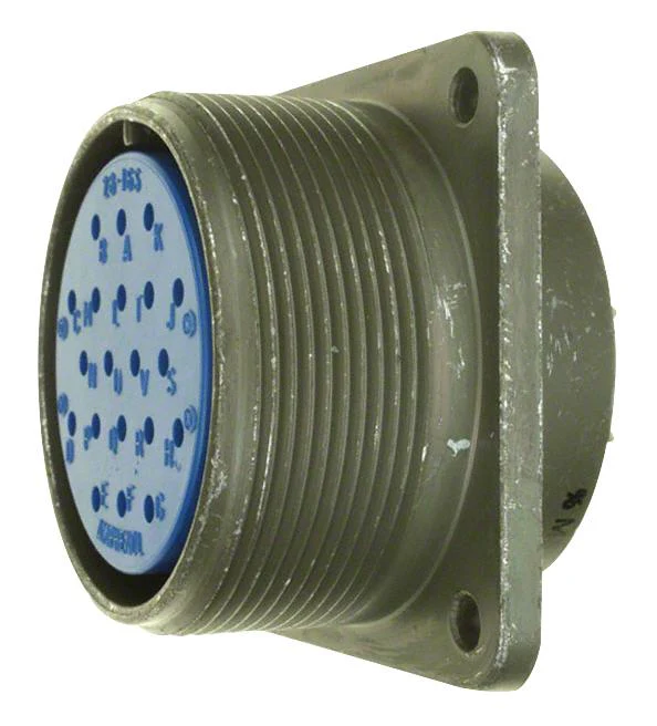 AMPHENOL INDUSTRIAL AIT0-14S-7PS Circular Connector, Threaded, Solder, AIT Series, MIL-DTL-5015 Series, Wall Mount Receptacle
