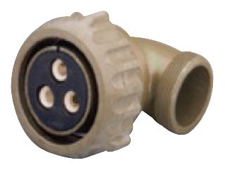 Amphenol Industrial GTC08R20-29S-025-B30 GTC08R20-29S-025-B30 Circular Connector Right Angle Plug 17 Contacts Crimp Socket Reverse Bayonet 20-29