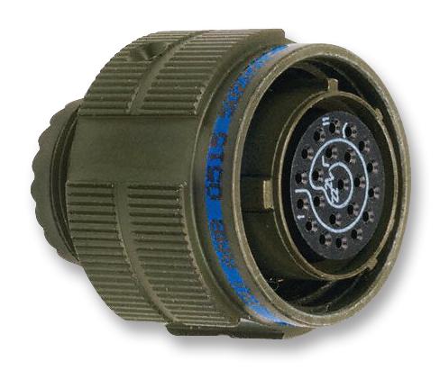 Amphenol LTD D38999/26FA35BN D38999/26FA35BN Circular Connector MIL-DTL-38999 Series III Straight Plug 6 Contacts