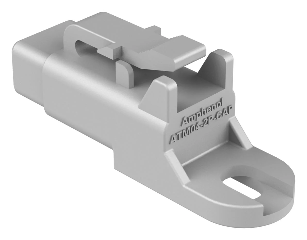 Amphenol SINE/TUCHEL ATM04-2P-CAP ATM04-2P-CAP Dust CAP 2POS Greythermoplastic - Image 2