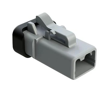 Amphenol SINE/TUCHEL ATP06-2S-MM01 ATP06-2S-MM01 Automotive Housing Plug 2POS 25A GRY - Image 2