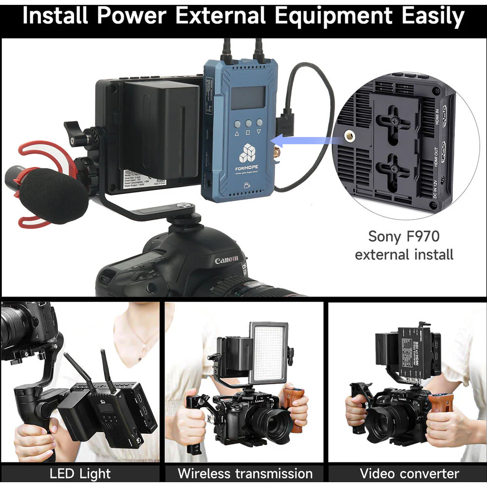 ANDYCINE A6 Max 6" Touchscreen HDMI On-Camera Monitor - Image 4