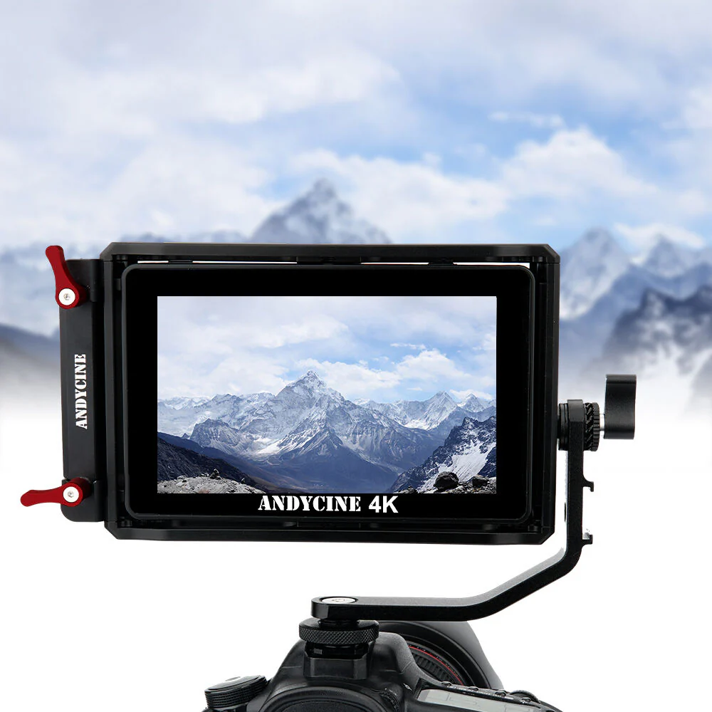 ANDYCINE Monitor Cage with HDMI Cable Clamp for A6 Plus 5.5" Monitor - Image 6
