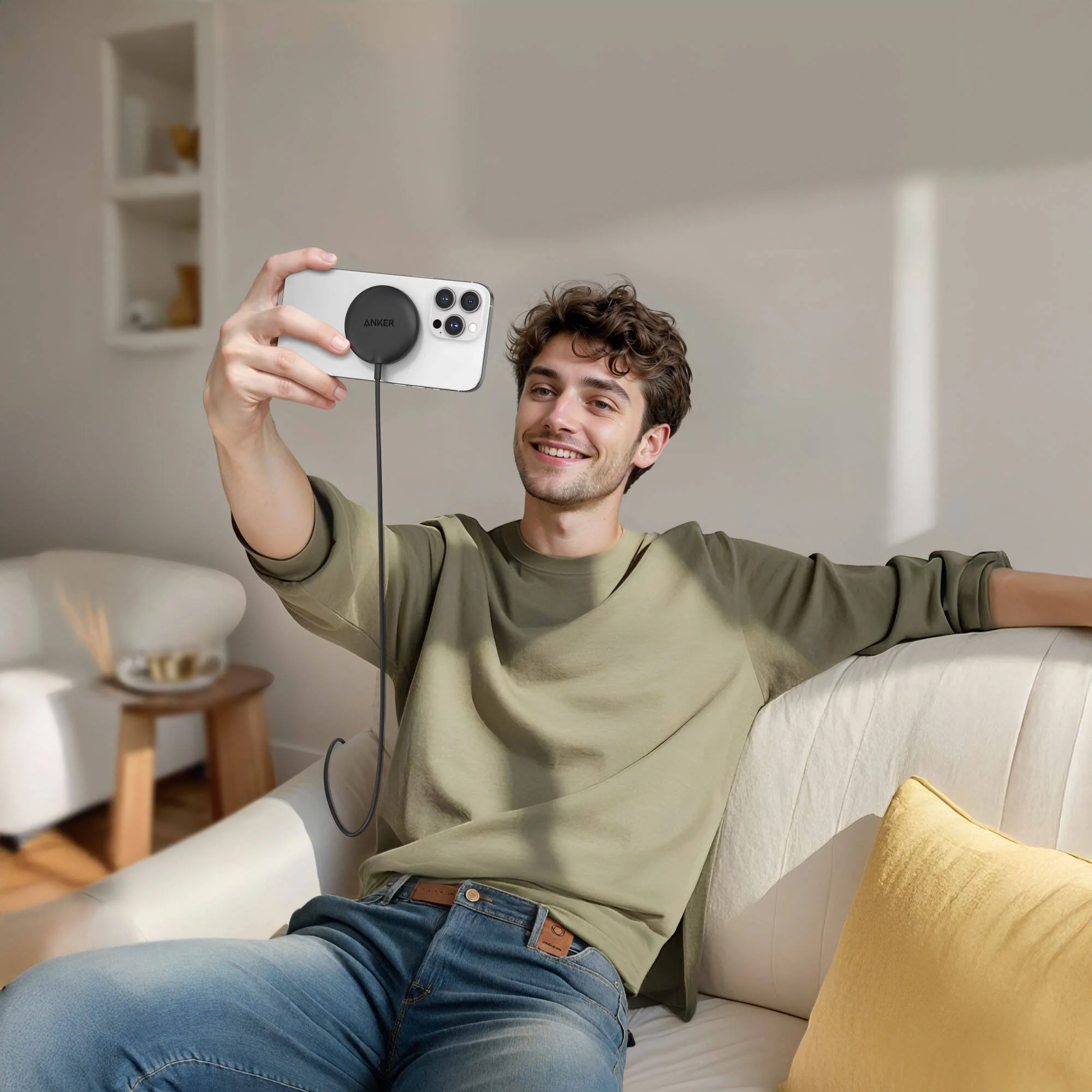 Anker Zolo Wireless Charger (Magnetic, Pad) - Image 4