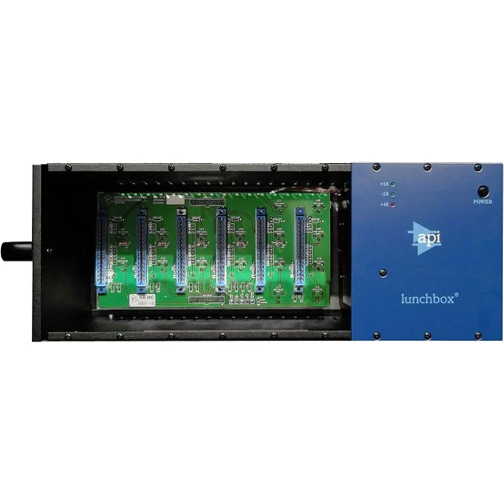 API AUDIO 500-6B Lunchbox 6-Slot 500-Series Rack Chassis