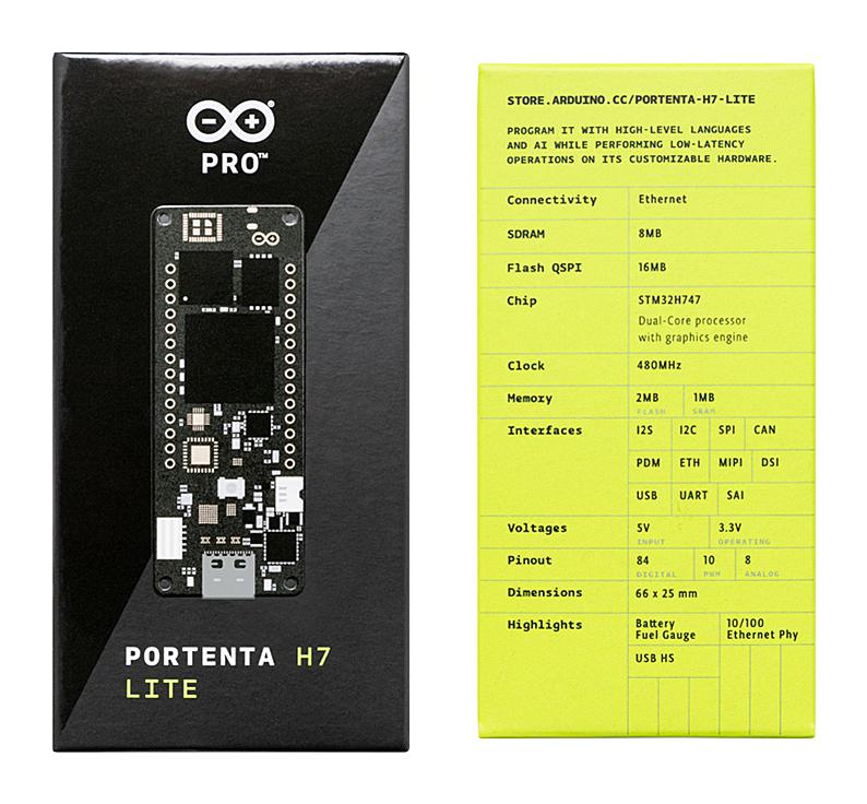 Arduino ABX00045 ABX00045 Development Board STM32H747XI 32bit ARM Cortex-M4F Cortex-M7F New - Image 4