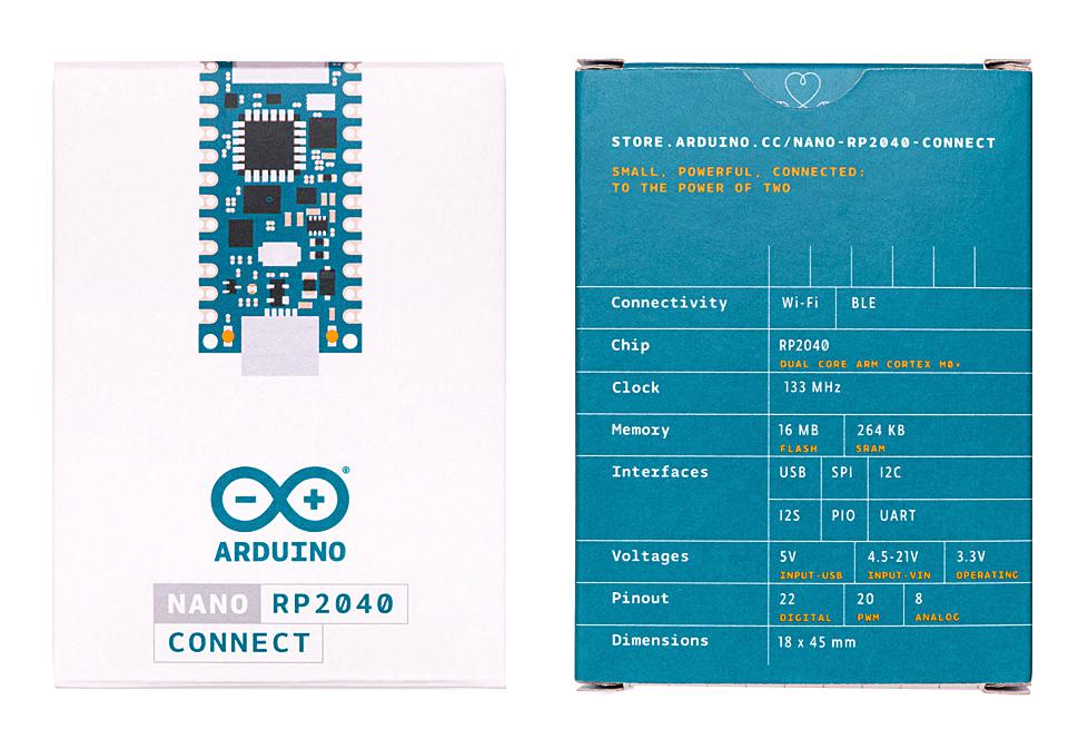 Arduino ABX00052 ABX00052 Raspberry Pi RP2040 32bit ARM Cortex-M0+ - Image 5