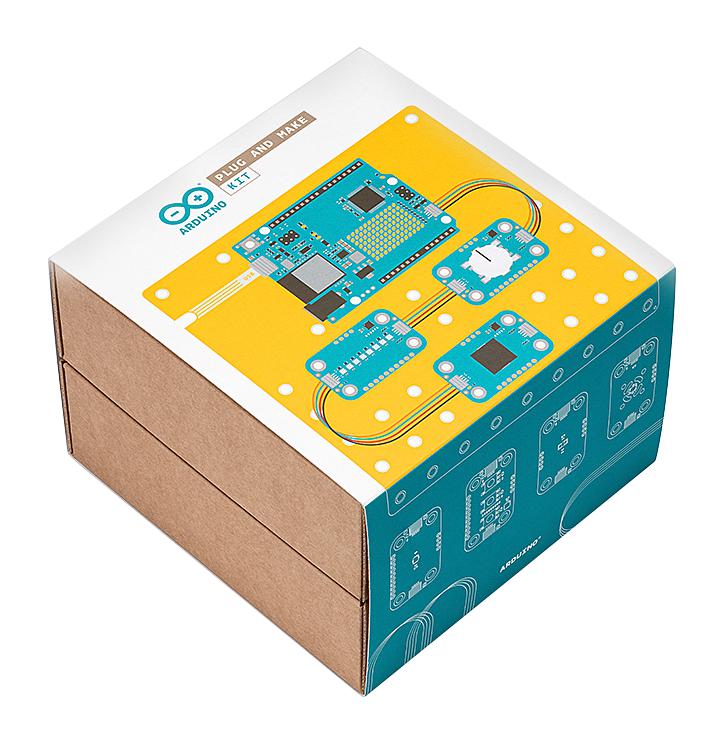 ARDUINO AKX00069 Plug and Make Kit, 3.3V, Modulino Distance/Pixels/Knob/Buzzer/Movement Nodes, Spacer & Screws GTIN UPC EAN: 7630049204843 - Image 2
