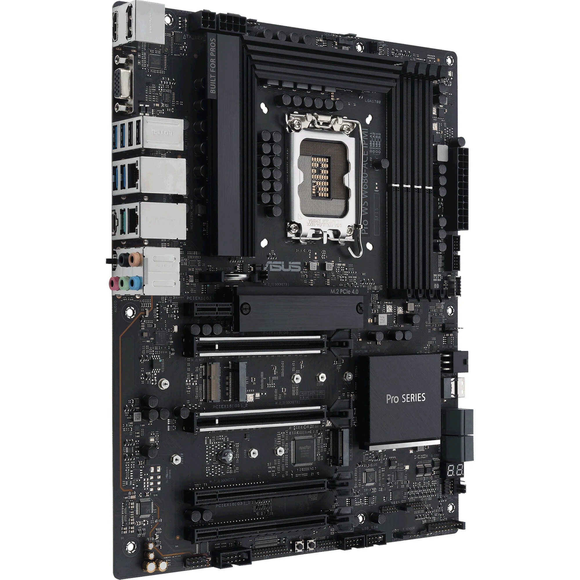 ASUS Pro WS W680-ACE IPMI LGA 1700 ATX Motherboard - Image 3