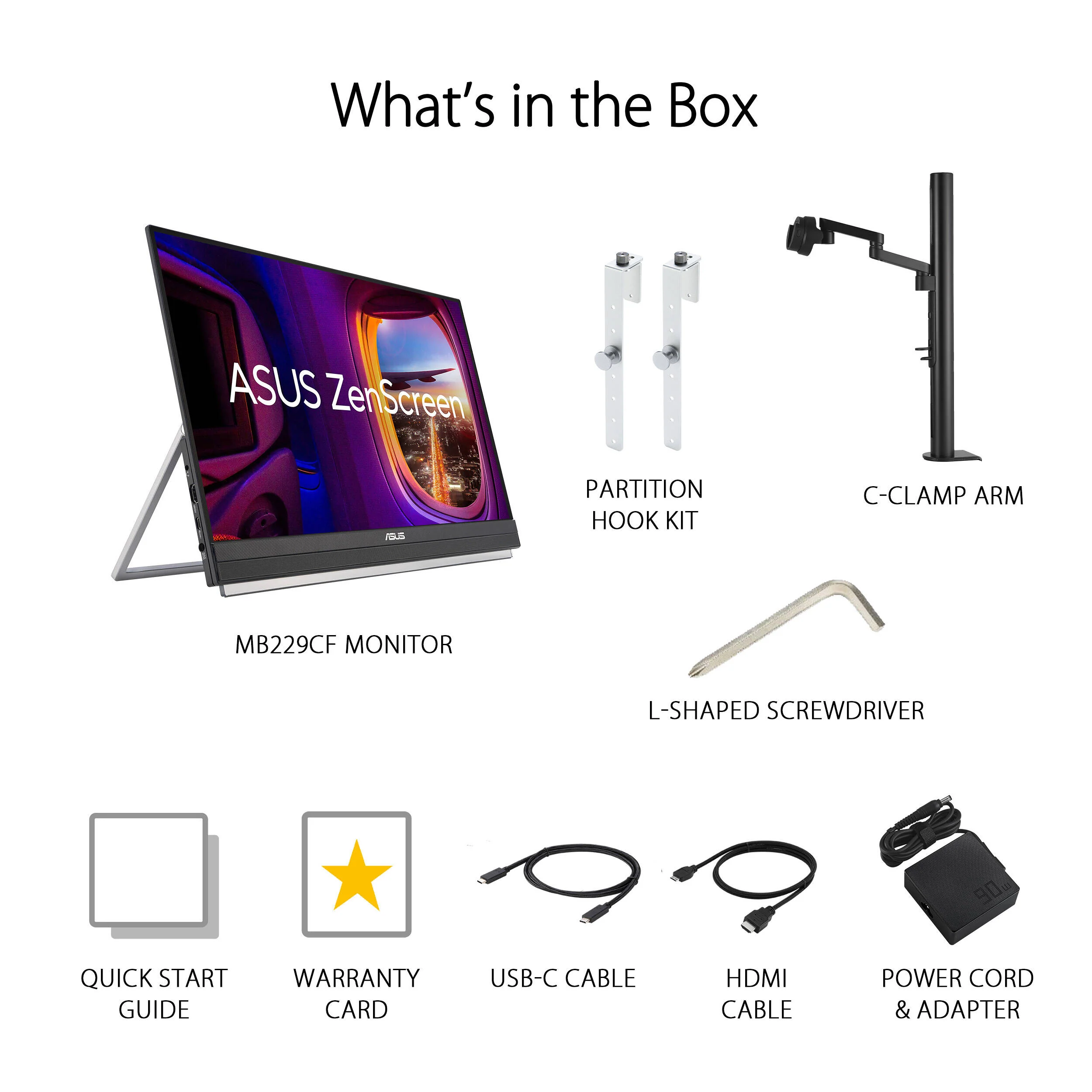 ASUS ZenScreen MB229CF 21.5" Full HD IPS Portable Monitor - Image 6