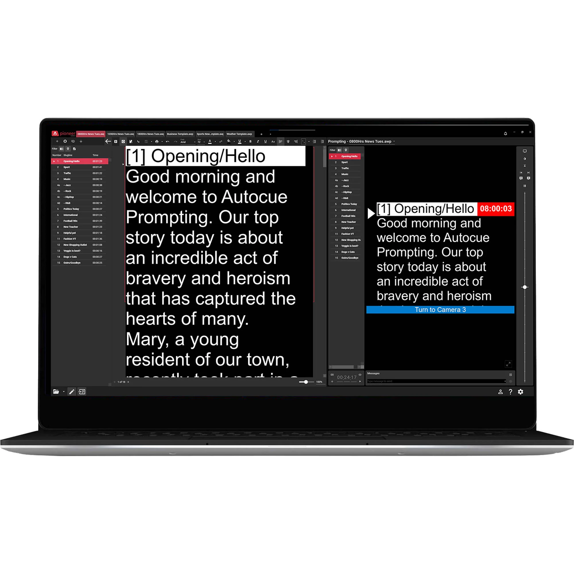 Autocue Pioneer Teleprompting 1-Year Software License (USB) - Image 3