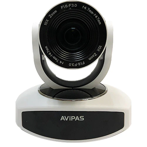 AViPAS 10x HDMI PTZ Camera with IP Live Streaming (White) - Image 2