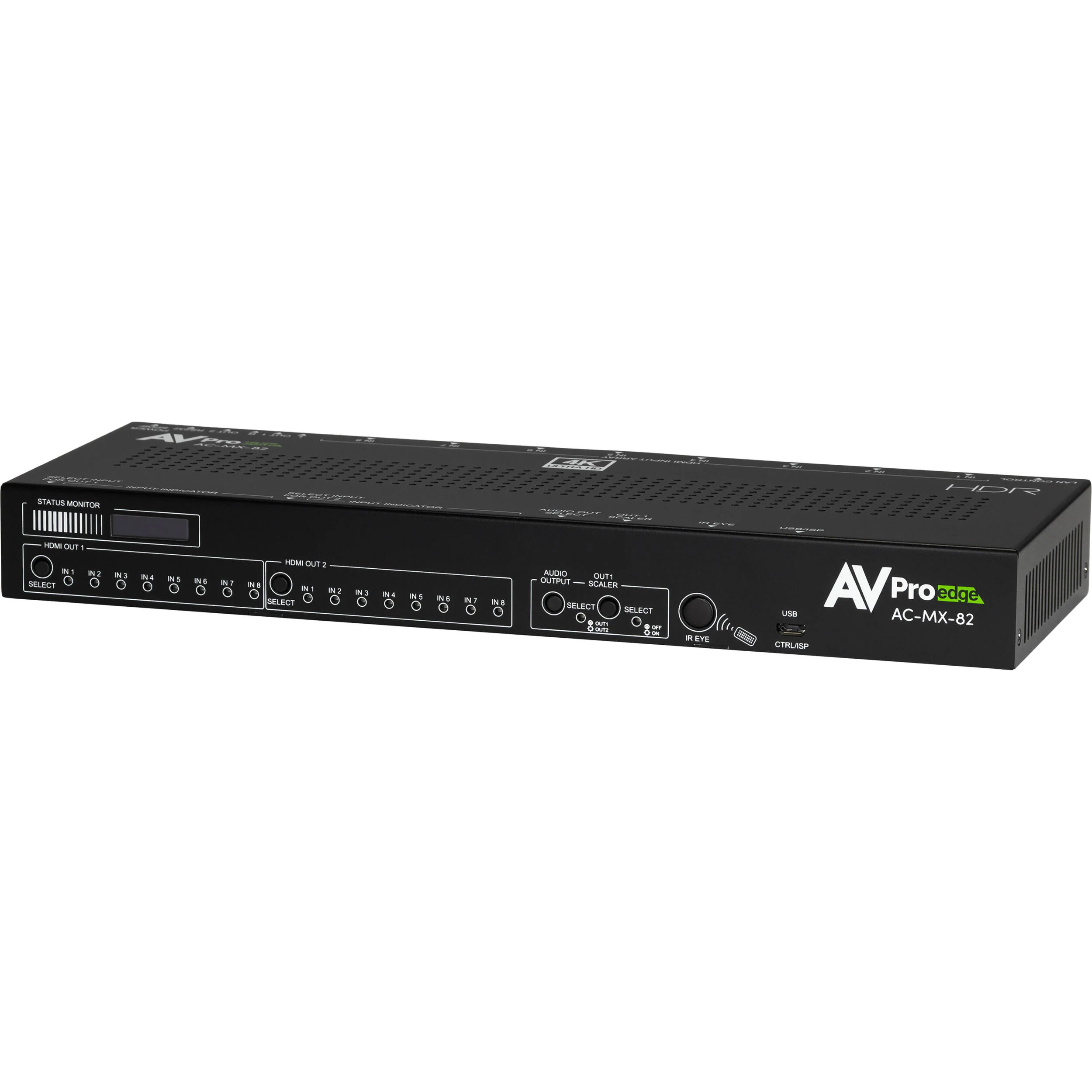 AVPro Edge AC-MX-82 8x2 HDMI 4K Matrix/Auto Switcher (Rackmount) - Image 3