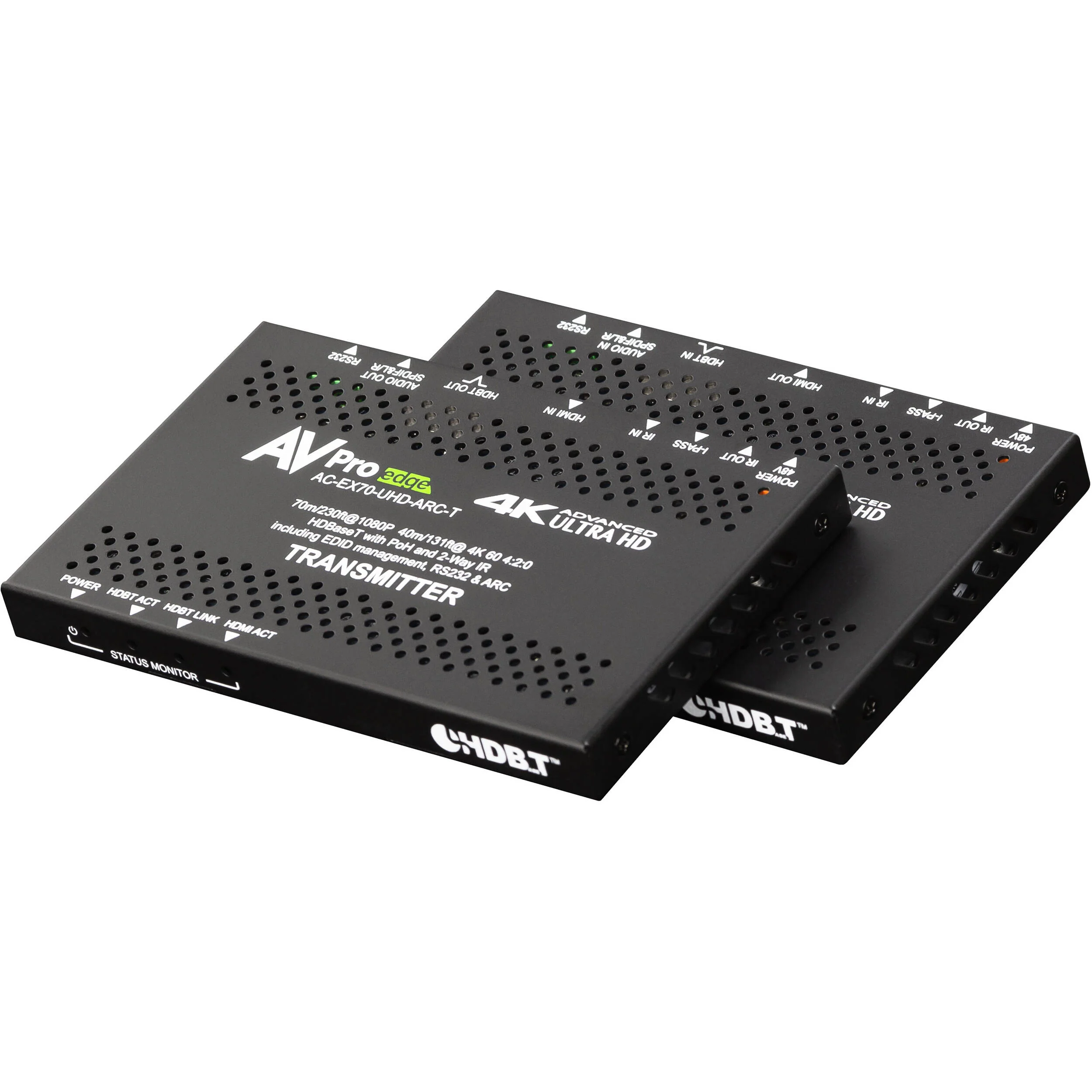 AVPro Edge Ultra-Slim 4K HDMI over HDBaseT Extender Set with Audio Return Channel (131') - Image 4
