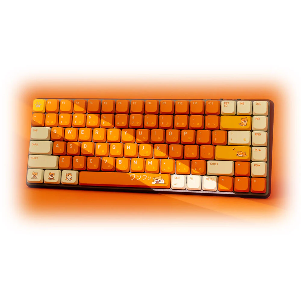 AZIO Cascade 75% Layout Slim Keycaps (Shiba Dark) - Image 3