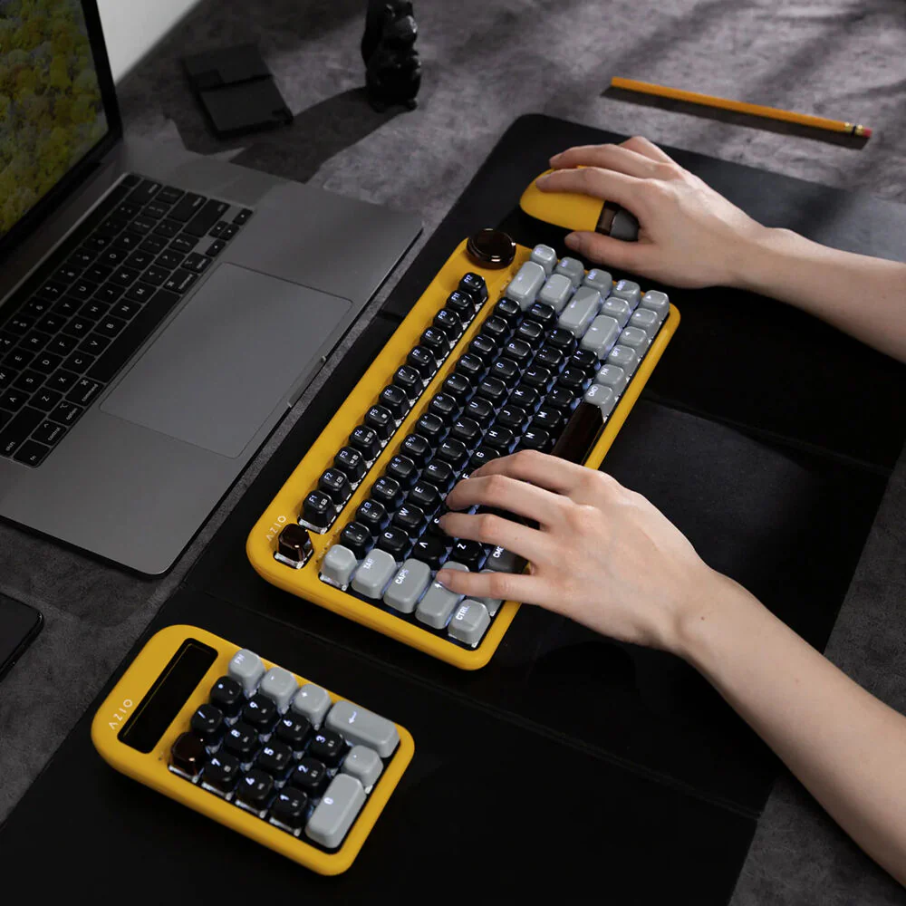 AZIO IZO Wireless Keyboard Series 2 (Golden Iris) - Image 5