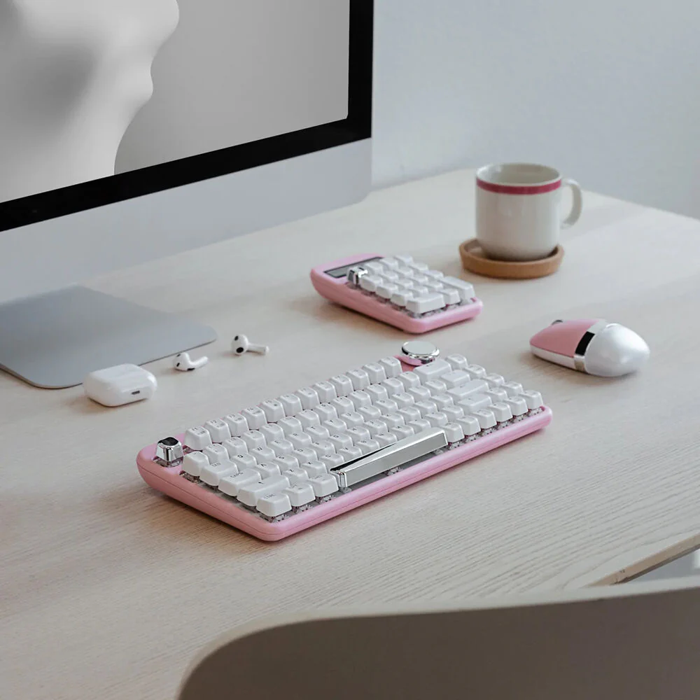AZIO IZO Wireless Keyboard Series 2 (Pink Blossom) - Image 5