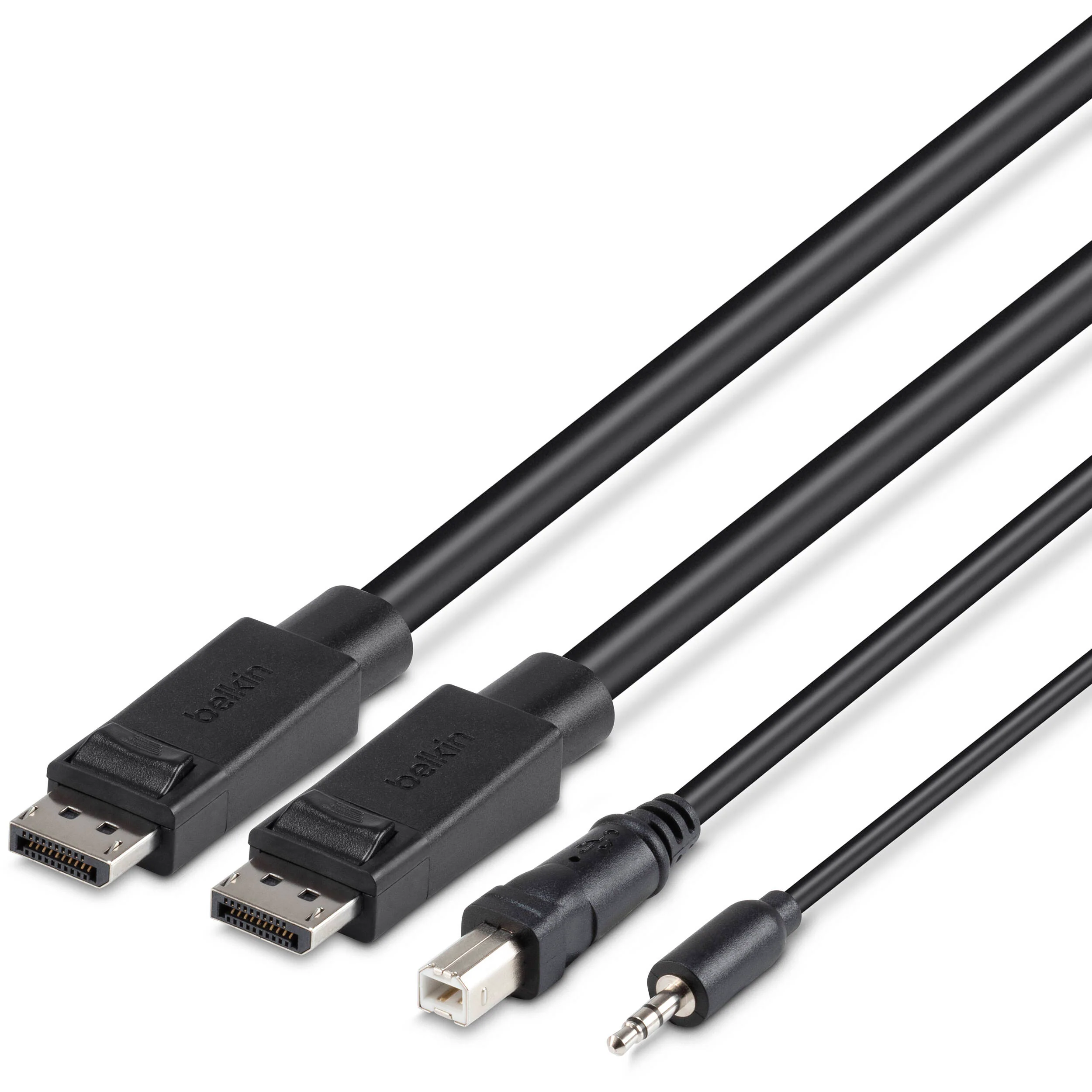 Belkin 10' Dual-Head DisplayPort to DisplayPort KVM Combo Cable - Image 5