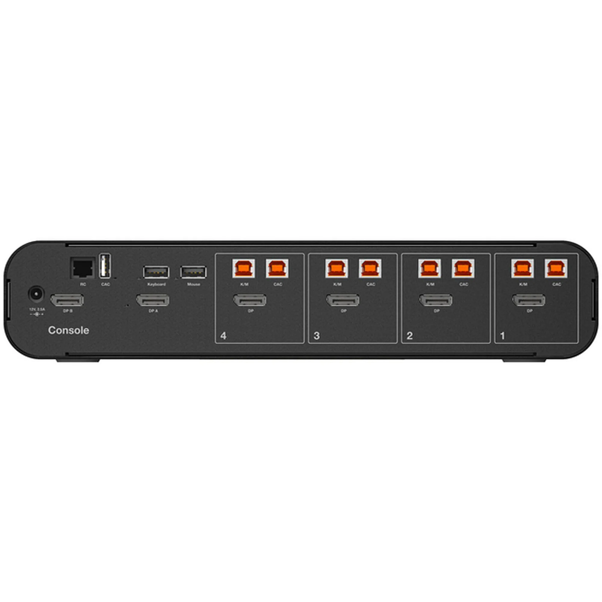 Belkin 4:2 DisplayPort MultiClave Secure KVM with CAC - Image 4