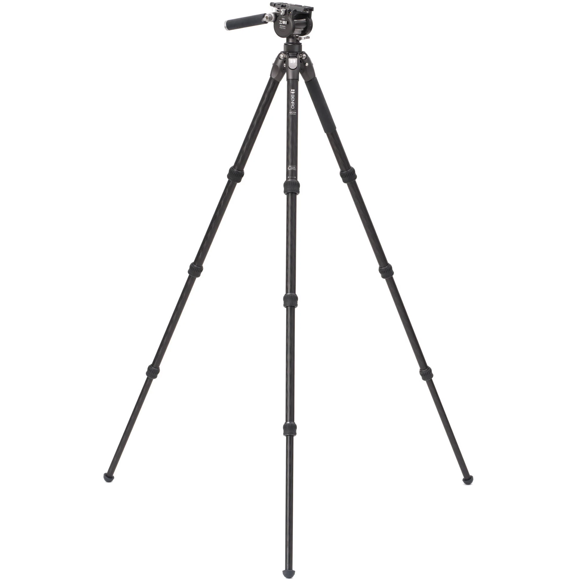 Benro Tortoise 4-Section Tripod with FS36PRO Head (Carbon Fiber) - Image 4