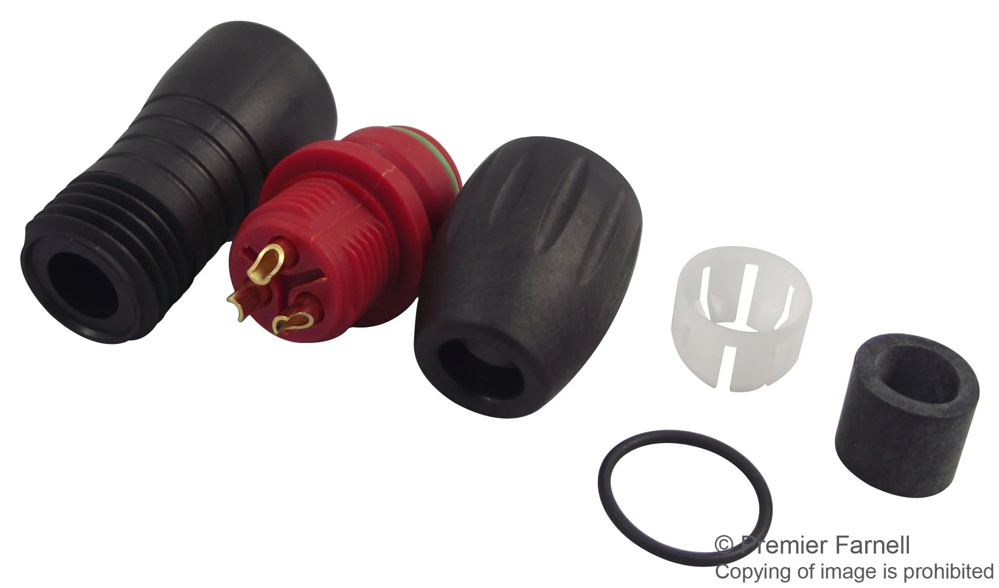 Binder 99-9106-50-03 99-9106-50-03 Circular Connector 720 Series Cable Mount Receptacle 3 Contacts Solder Socket - Image 2