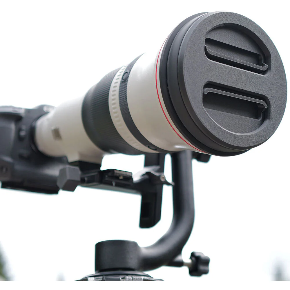 Bioluminous Front Lens Cap for Nikon 600mm f/4E (Black and Black) - Image 2